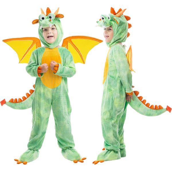 Spooktacular Creations Baby Dragon Costume Infant Deluxe Set with Toys for Kids Role Play (12-18 Months)