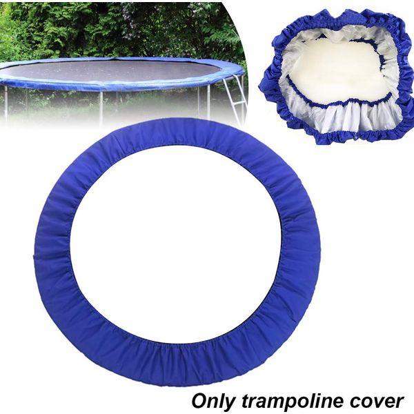 Jiakalamo Trampoline Spring Cover Trampoline Replacement Safety Pad Trampoline Cover 3 Layer Waterproof Shock Absorbent Safety Pad Round Trampoline Frames for Outdoor Universal (size:48inch) 1