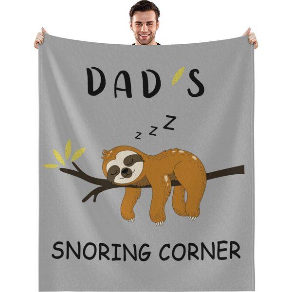 MAST DOO Gifts for Dad, Birthday Gifts for Dad from Daughter Son, Dad Presents for Fathers Day Anniversary Christmas Daddy Gifts Blanket Presents for Dad 50 * 60inch