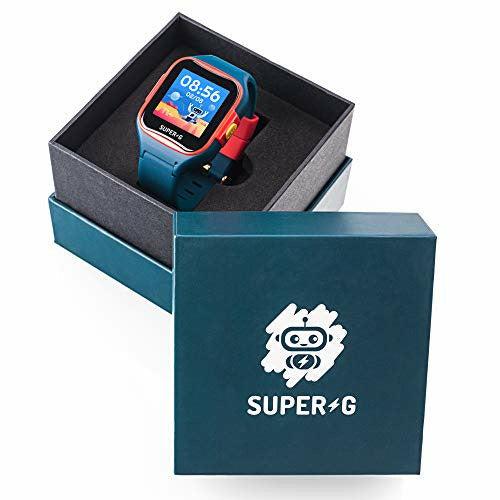 SUPER-G BLAST - Smartwatch for Kids - Camo Green - Two-way Calls, Voice and Text Messages, GPS Tracker, Designed in EU, GDPR Compliant, Award-Winning Model 4