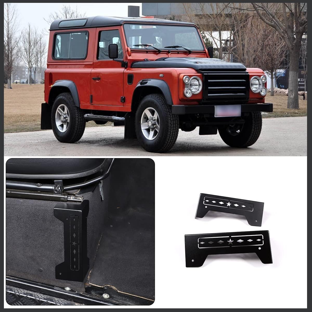 Uieohout Car Front & Rear Seat Anti-Collision Angle Protection Cover for Land Rover Defender 2004-2019 (Front Seat)