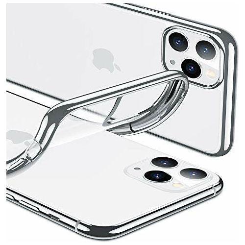 ESR Essential Zero Designed for iPhone 11 Pro Case, Slim Clear Soft TPU, Flexible Silicone Cover for iPhone 11 Pro, Black Frame 0