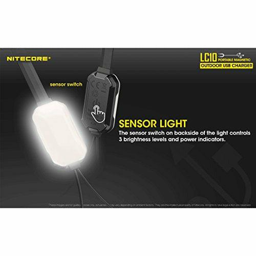 Nitecore LC10 Magnetic Charger for Adults, Black 2