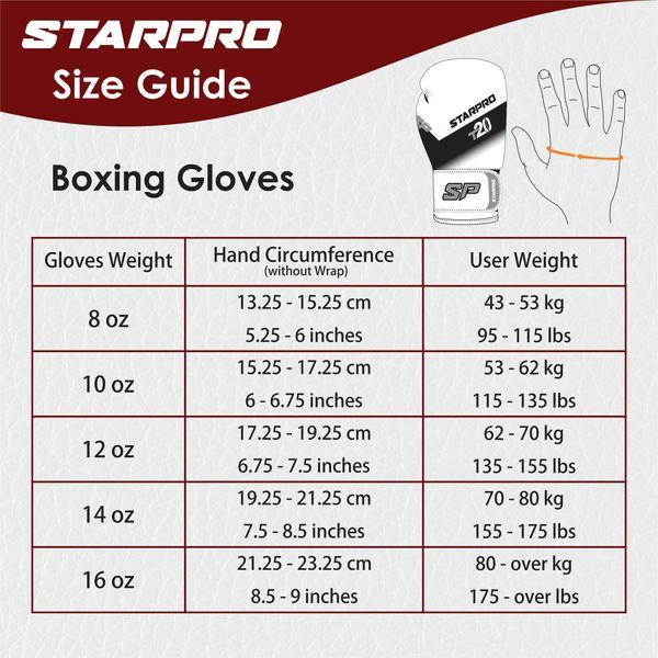 Starpro Boxing Gloves for Strong Punches & Fast KOs - Boxing Gloves Women & Men, Gents & Ladies Boxing Gloves, Womens Boxing Gloves Mens, 10oz Boxing Gloves, 12oz Boxing Gloves & More Sizes 1