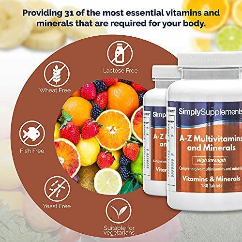 Multivitamins - Complete Range of Vitamins - 360 Tablets 3