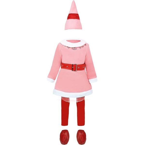 Kseyic Elf Costume for Kids,Christmas Elf Costume Cosplay Full Set,for Christmas, Holiday, Halloween, Cosplay Party 1