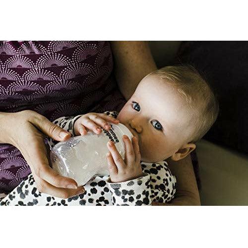 Tommee Tippee Closer to NatureÂ® Baby Bottles, Breast-Like Teat with Anti-Colic Valve, 260ml, Clear 3