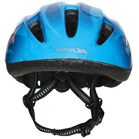 Trespass Cranky, Dark Blue, 48/52, bicycle helmet for children / unisex / girls and boys, 48-52cm head circumference, blue 3