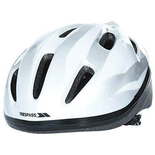 Trespass Children's Cranky Cycle Safety Helmet, White, Size 44/48 2