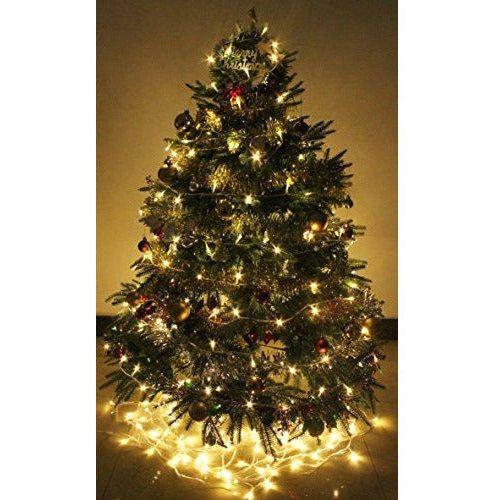 LED String Fairy Lights On Clear Cable with 8 Light Effects, Ideal for Home, Christmas, Wedding, Party (Day White, 300 LEDs) 3