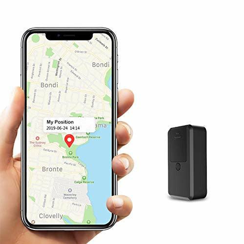 Mini GPS Trackers, Upgrade Kimfly Anti-thief GPS Tracking Device SMS Locator Global Real Time Tracking for Car/Vehicle/Motorcycle/Bycicle/Kids/Wallet/Bags with Free App for iOS and Android 0