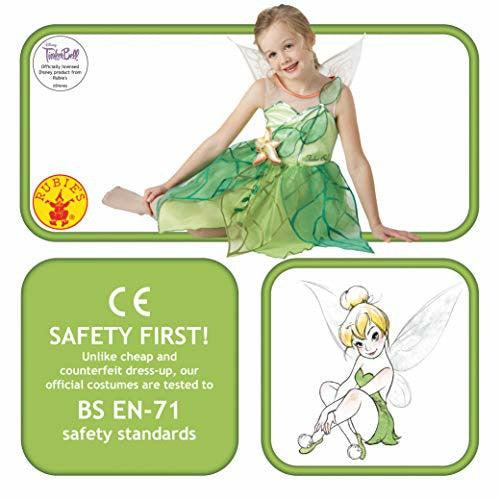 Rubie's Official Tinkerbell Fairy Girls Disney Fancy Dress Fairies Costume Child Kids 1