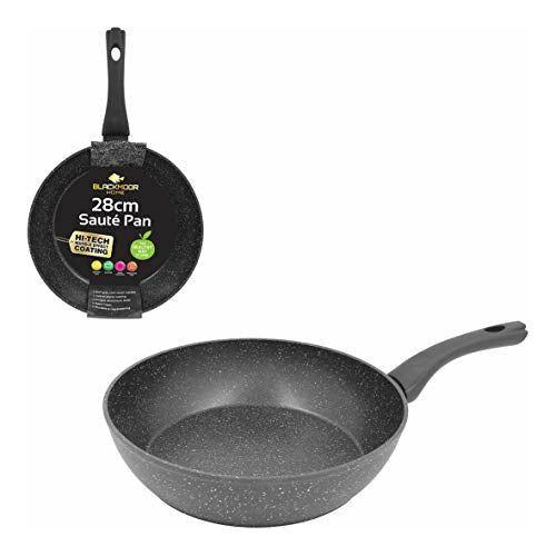 Blackmoor 66199 28cm Non-Stick Saute Pan, Black, Forged Aluminium 0