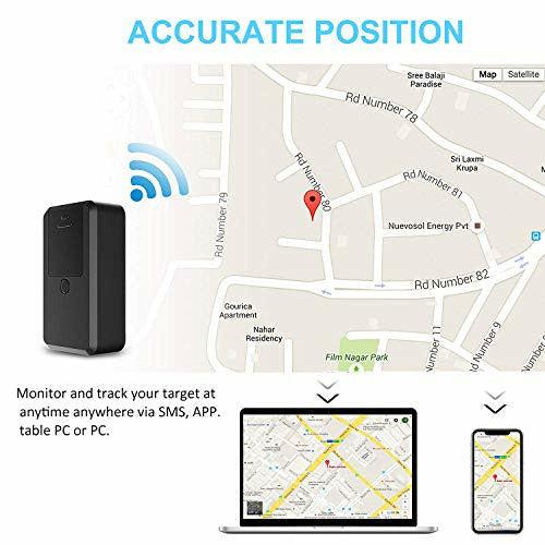 Mini GPS Trackers, Upgrade Kimfly Anti-thief GPS Tracking Device SMS Locator Global Real Time Tracking for Car/Vehicle/Motorcycle/Bycicle/Kids/Wallet/Bags with Free App for iOS and Android 3