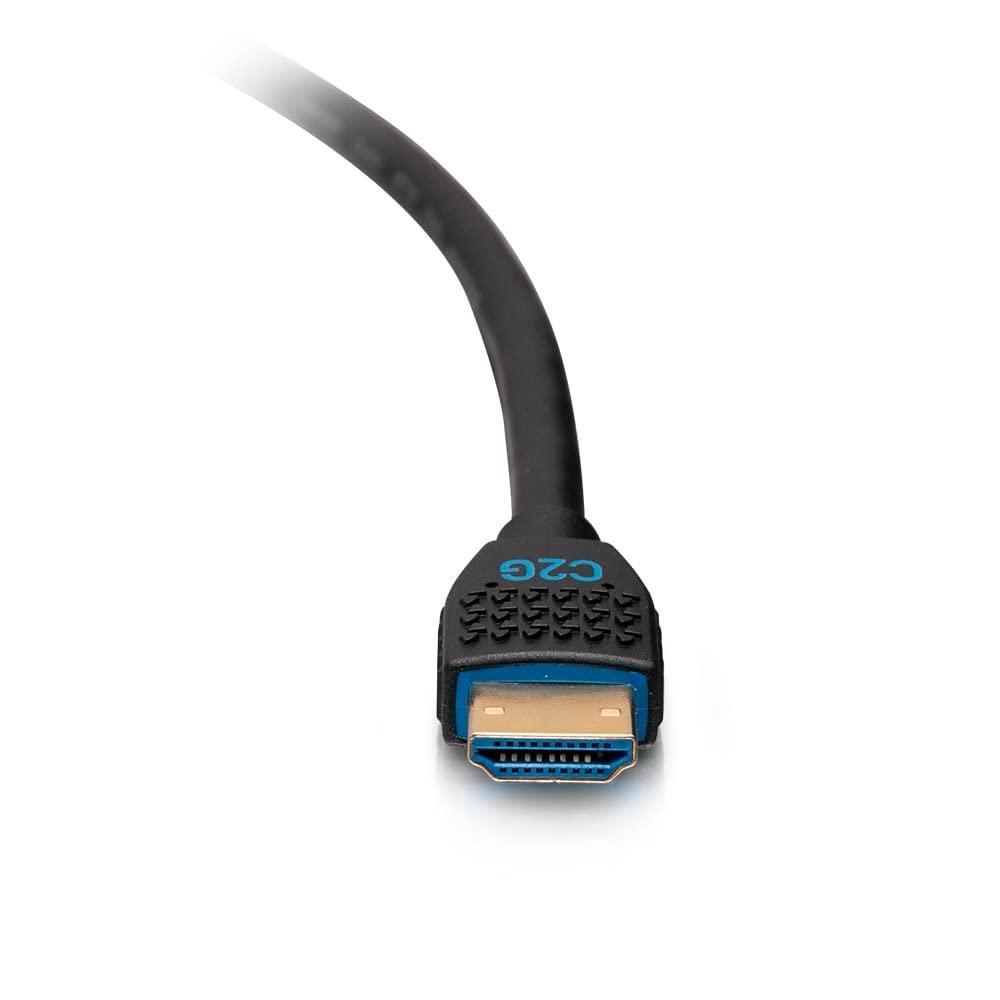 C2G 12ft (3.6m) Performance Series Premium High Speed HDMI Cable - 4K 60Hz In-Wall, CMG (FT4) Rated - Perfect for Xbox and PS5 High Resolution Gaming, Blu-ray, DVD, Smart TV, Soundbar and Monitors 2