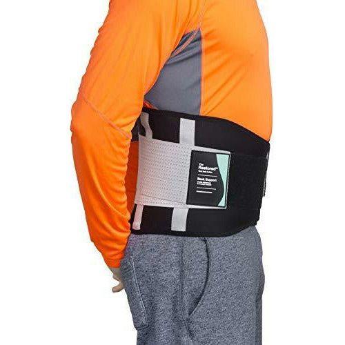 Back Support Brace, The Only Belt Certified by National Back Pain Association, Lower Lumbar Relief, M 0