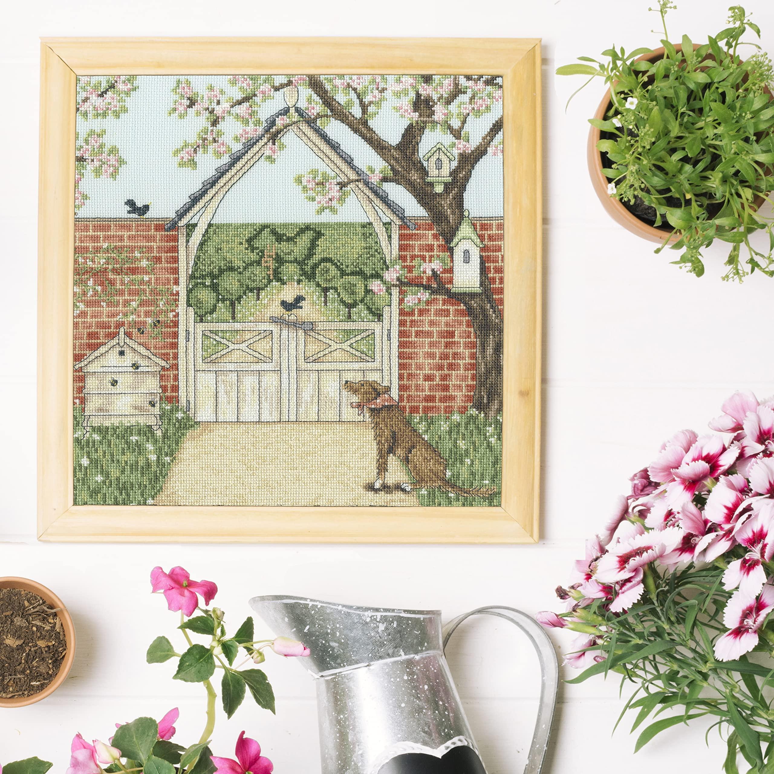 Bothy Threads Counted Cross Stitch Kit - A Country Estate: Lych Gate 1