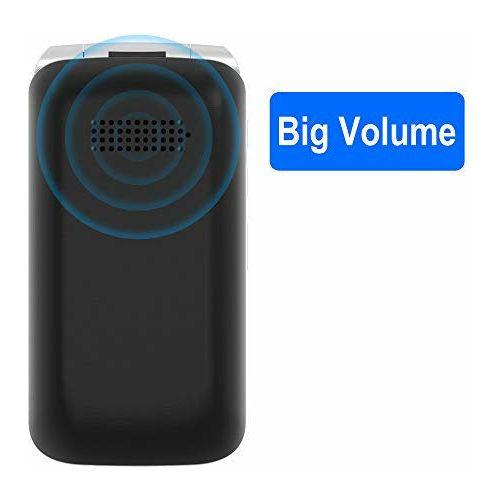3G Big Button Basic Mobile Phones for Elderly, Dual Sim Free Flip up Mobile Phone Unlocked (Black) 2