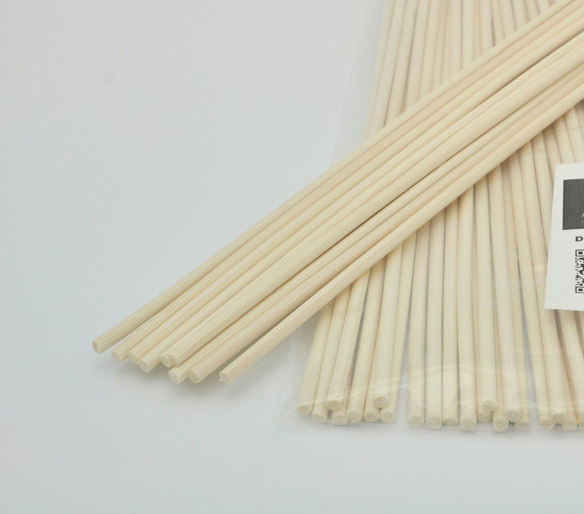 Ougual 100 Pieces Rattan Reed Diffuser Replacement Refill Sticks (18cm x 3mm) 2