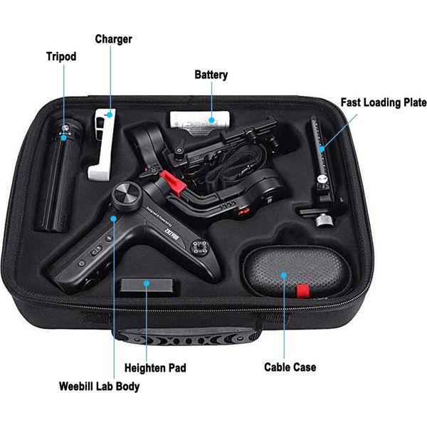 Yuhtech Hard Carrying Case Storage Bag for Zhiyun Weebill Lab Handheld Gimbal Stabilizer and Accessories 2