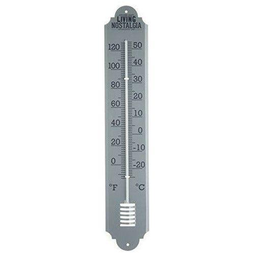 KitchenCraft Living Nostalgia Thermometer, Grey, 50 cm 0