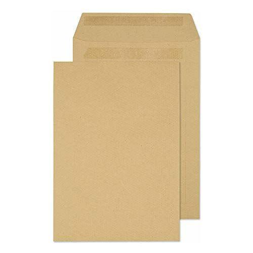 Blake Purely Everyday 254 x 178 mm 115 gsm Pocket Self Seal Envelopes (13886) Manilla - Pack of 250 0