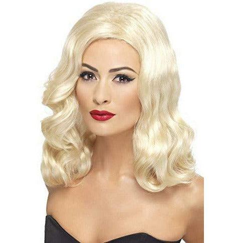Smiffys 20's Luscious Long Wig Blonde with Waves 0
