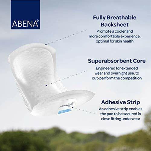 Abena Light Ultra Mini 0 for light incontinence, 100 ml Absorbency, Pack of 24 1000005436 2