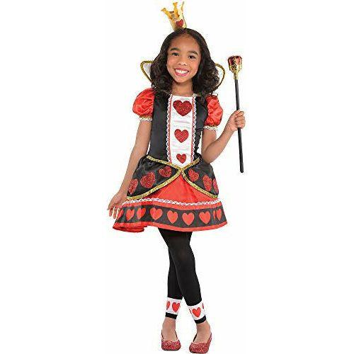 amscan 847243-55 Queen of Hearts Costume Age 8-10 Years - 1 Pc 0