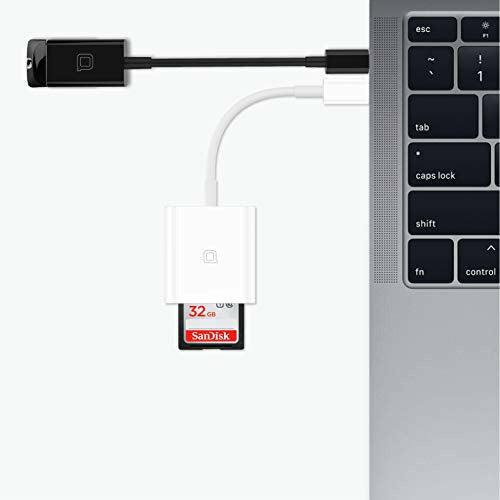 nonda USB-C to SD/MicroSD Card Reader, Type C Card Adapter Thunderbolt 3 SD/TF Memory Card Reader for iPad Pro 2019/2018, MacBook Pro 2019/2018, MacBook Air 2018 and More Type-C Devices 4