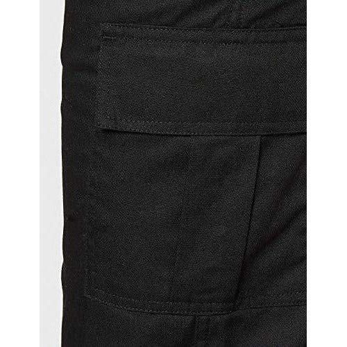 Lee Cooper Ladies Heavy Duty Easy Care Multi Pocket Work Safety Classic Cargo Pants Trousers, Black, Size UK 14, Regular 30" Leg 1