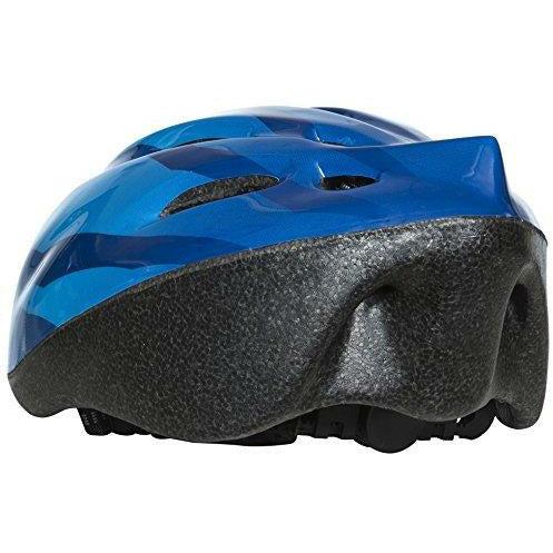Trespass Cranky, Dark Blue, 48/52, bicycle helmet for children / unisex / girls and boys, 48-52cm head circumference, blue 1