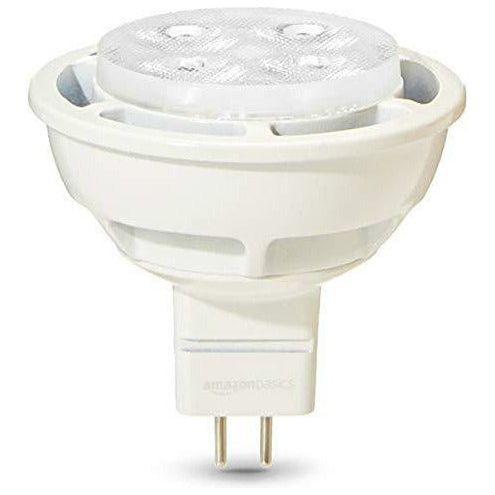 AmazonBasics Professional LED GU5.3 MR16 Spotlight Bulb, 35W equivalent, Cool White, Dimmable - Pack of 6 1