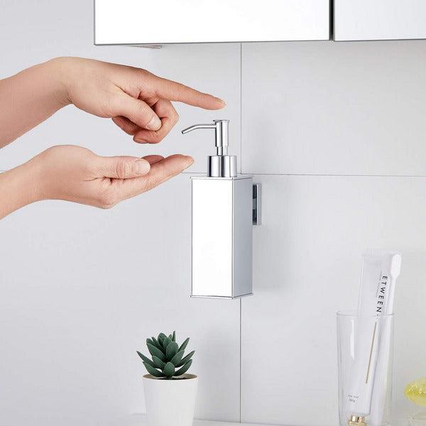 BGL Wall Mounted 304 Stainless Steel Soap Dispenser For Home Decor (Black) 1