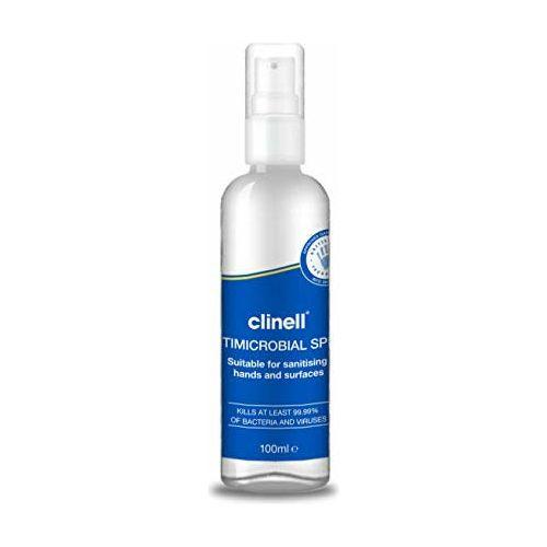 Clinell - Antibacterial Hand Spray Suitable for Hands and Surfaces - Dermatologically Tested, Kills 99.99 Percent of Germs - 100 ml bottle 0