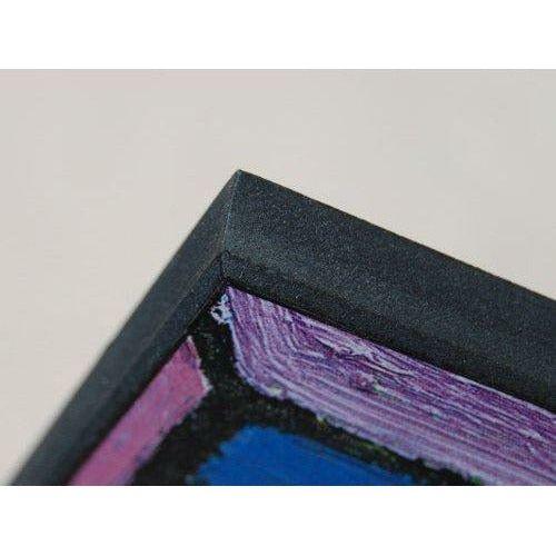 Artopweb Zacher-Finet Pavot Violet II Decorative Panel, Multi-Colour, 100 x 50 cm 1