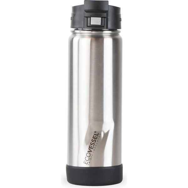 EcoVessel 's Perk-20oz (591ml) Vacuum Insulated Drinking Bottle, Silver Express, 20oz 0