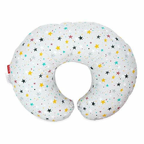 Nuby Nursing Pillow With Removable Cover, Dog Print Design, Suitable For Babies Aged 0 Months Plus, Tummy Time Pillow 3