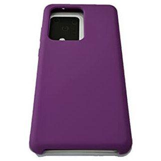 CP&A Protective Phone Case - Liquid TPU Silicone Gel Rubber Case for Samsung S20 Ultra, Shock-Absorption Bumper Light Anti-Scratch Protective Shell Cover for Samsung Galaxy S20 Ultra (Deep Purple) 0