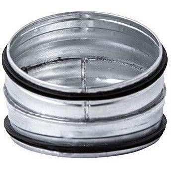 Ã 150 mm / 6'' 15Â° Elbow Pressed Bend Duct Fitting For Circular Spiral Ducting Made Of Galvanised Steel 4