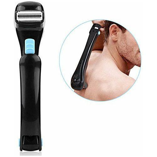 Back Hair Razor, Back Shaver, Extra Long Handled Body Groomer and Trimmer Kit Back Hair Razor Back Painless Hair Remover Back Groomer with Long Handle for Men 0