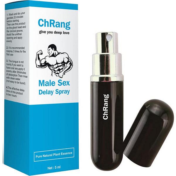 Male Sex Delay Spray Extends - Man's-time and enhances Comfort 0.17 fl oz 2