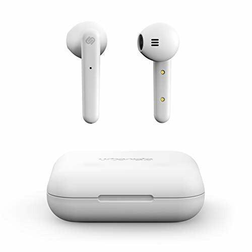 Urbanista Stockholm True Wireless Earbuds 14H Playtime Bluetooth 5.0 with Charging Case, Touch Controls & Dual Mic Earphones Compatible with Android and IOS - White 0
