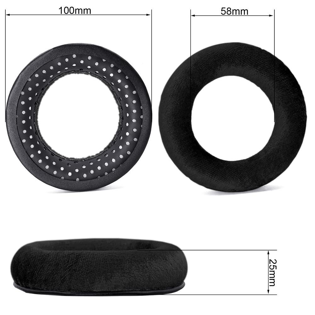 Janjunsi Replacement Ear Pads Compatible With Beyerdynamic DT990/DT880/DT770 PRO Headphones - Memory Foam Sponges Cushions Earmuffs, 1 Pair 1