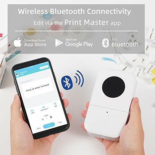 Phomemo D30 Bluetooth Label Maker Machine Gift Set - Portable Thermal Label Printer for iPhone and Android Phones 3