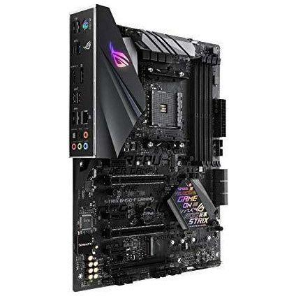 ASUS ROG Strix B450-F Gaming ATX Motherboard, AMD Socket AM4, Ryzen 3000 Ready, PCIe 3.0, M.2, DDR4, Intel GB LAN, HDMI, DP, USB 3.1, Aura Sync RGB 2