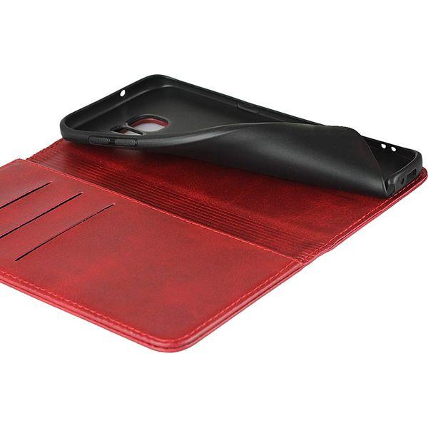 SailorTech Samsung Galaxy S7 Edge Wallet case, Premium PU Leather Folio Flip Cases Cover with Kickstand Card Slots Holder Wine Red 3