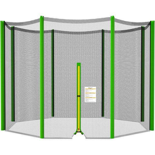 ULTRAPOWER SPORTS 8FT 10FT 12FT 13FT 14FT Replacement Trampoline Safety Net Enclosure Surround - Pink 10FT 8 POLES 0