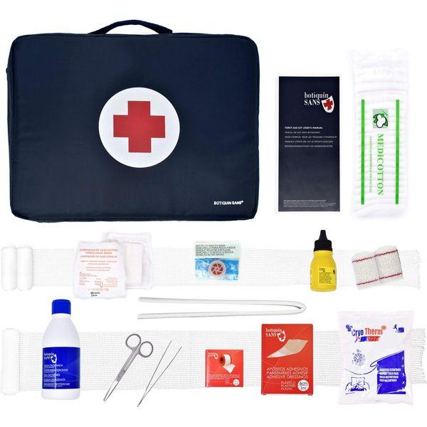 Sport First aid kit for Sport Teams (Digital Thermometer, Cervical Collar, Cold Instant Pack, Fingers Splint.). 0