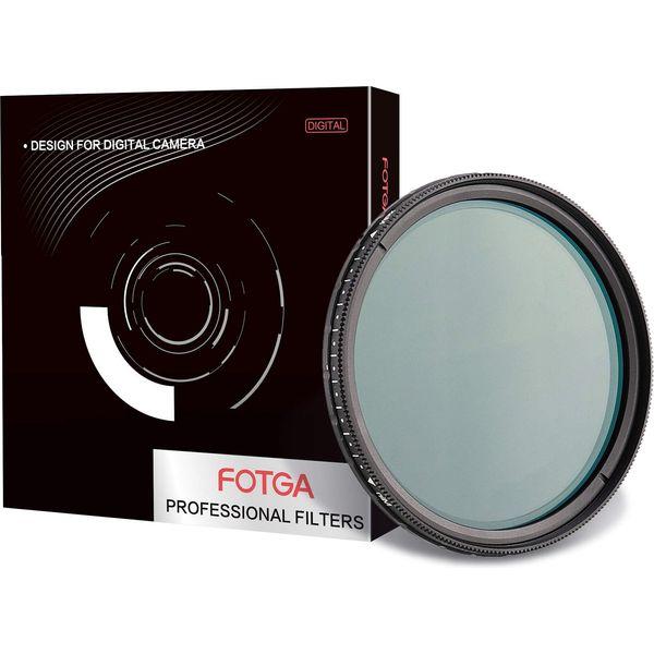 Fotga 43mm Ultra Slim Multi-coating MC Variable Ajustable ND Neutral Density Lens Filter ND2 to ND4 ND8 ND16 ND32 ND64 ND400 for DSLR Mirrorless Camera No X-cross